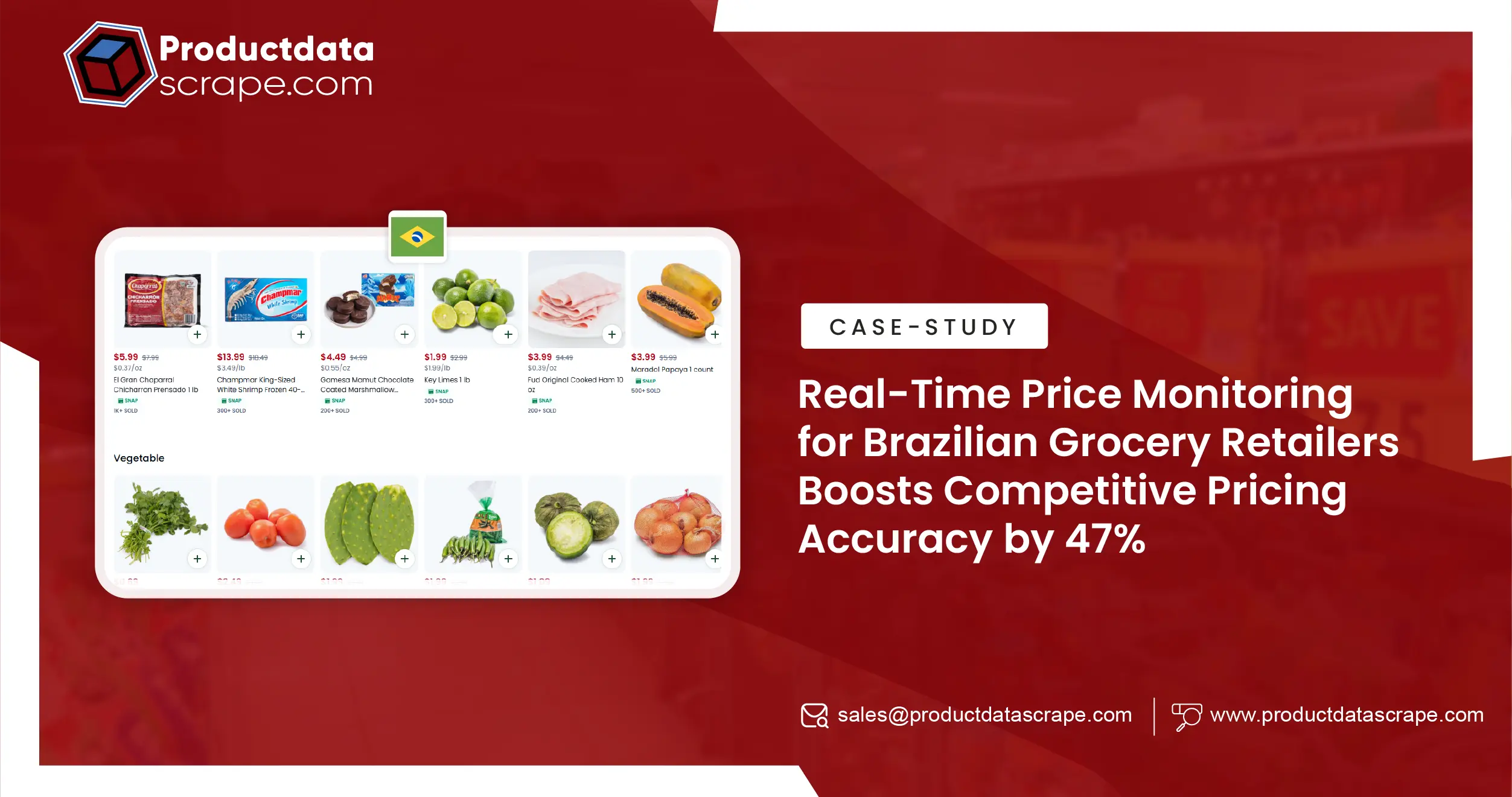 Real-Time Price Monitoring for Brazilian Grocery Retailers Boosts Competitive Pricing Accuracy